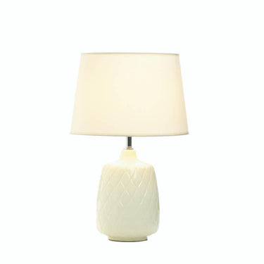 Quilted Diamonds Table Lamp - The Fox Decor